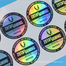 Reflective Waterproof Custom Die Cut Logo Metallic Effect Holographic Hologram 3D Sticker